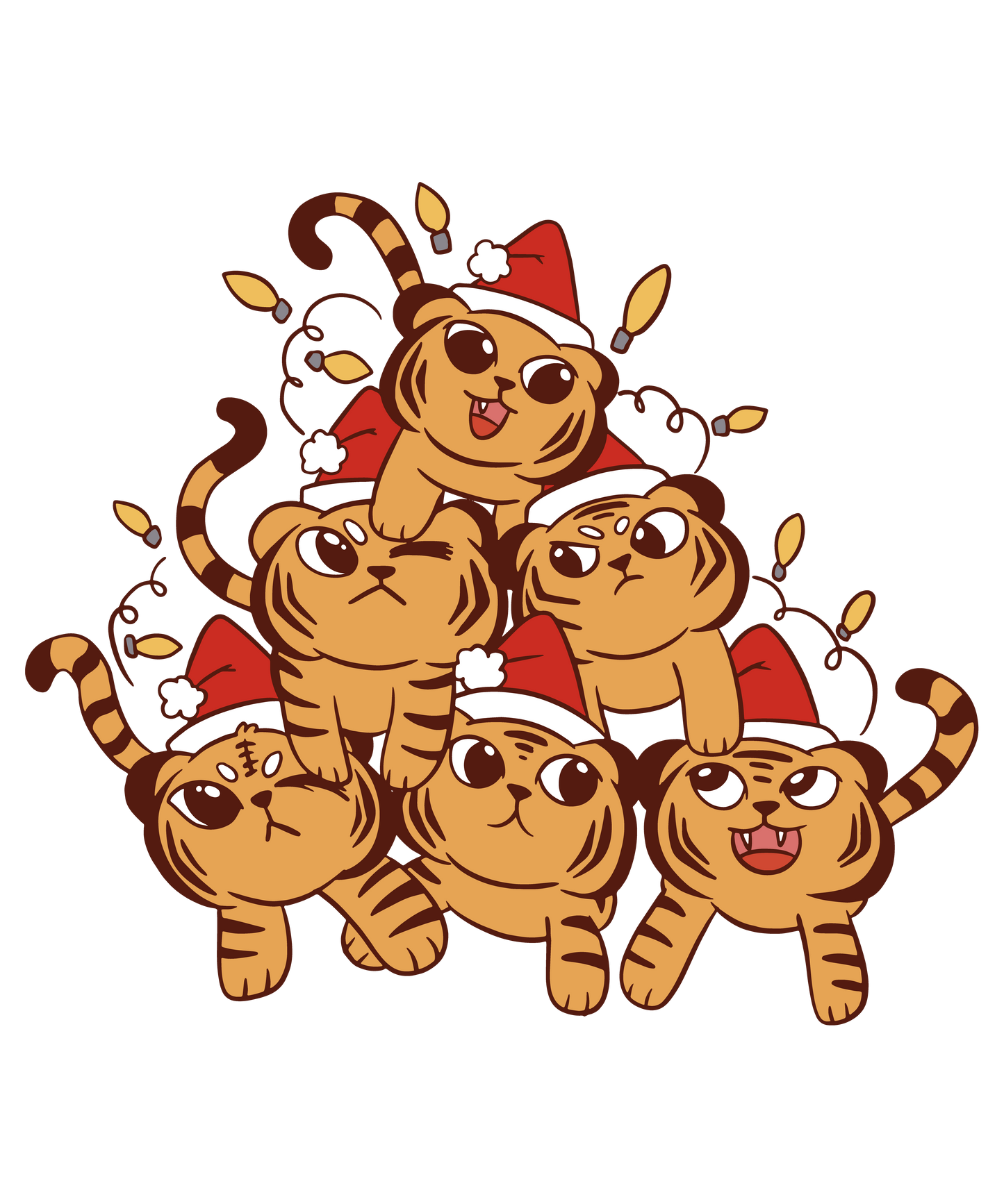 Tiger Xmas Tree