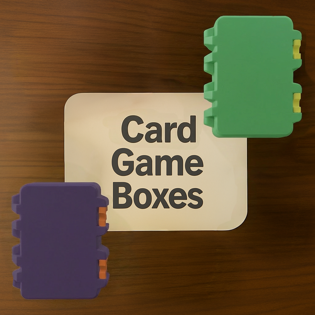 Card Game Boxes