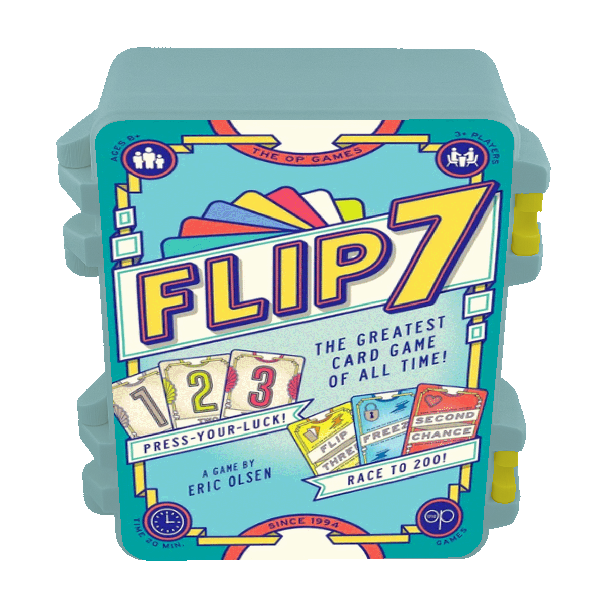 Flip 7 Storage Case | Snap-Fit | UV Printed