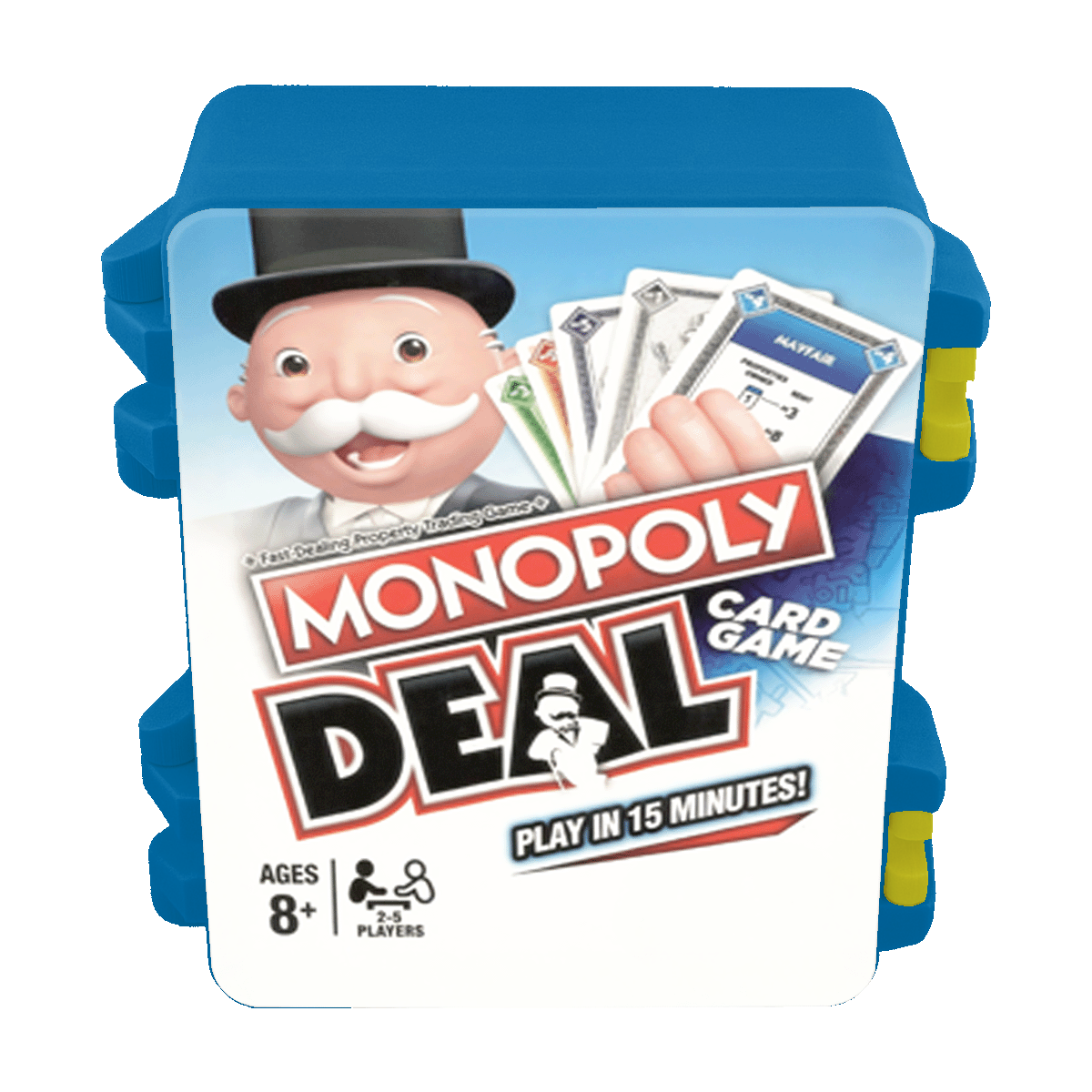 Monopoly Deal - Blue Storage Case | Snap-Fit | UV Printed