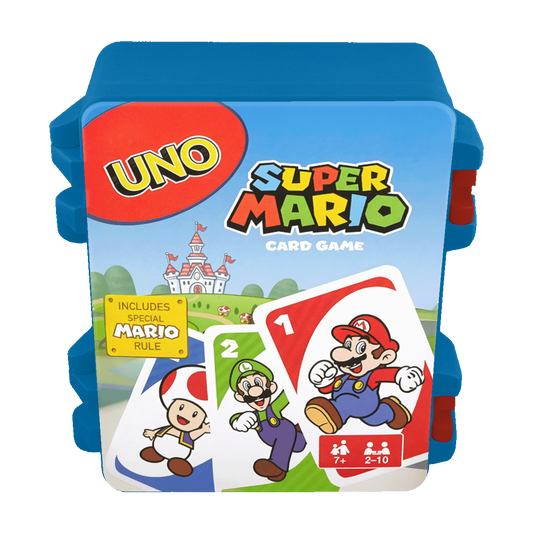 UNO Super Mario Storage Case | Snap-Fit | UV Printed