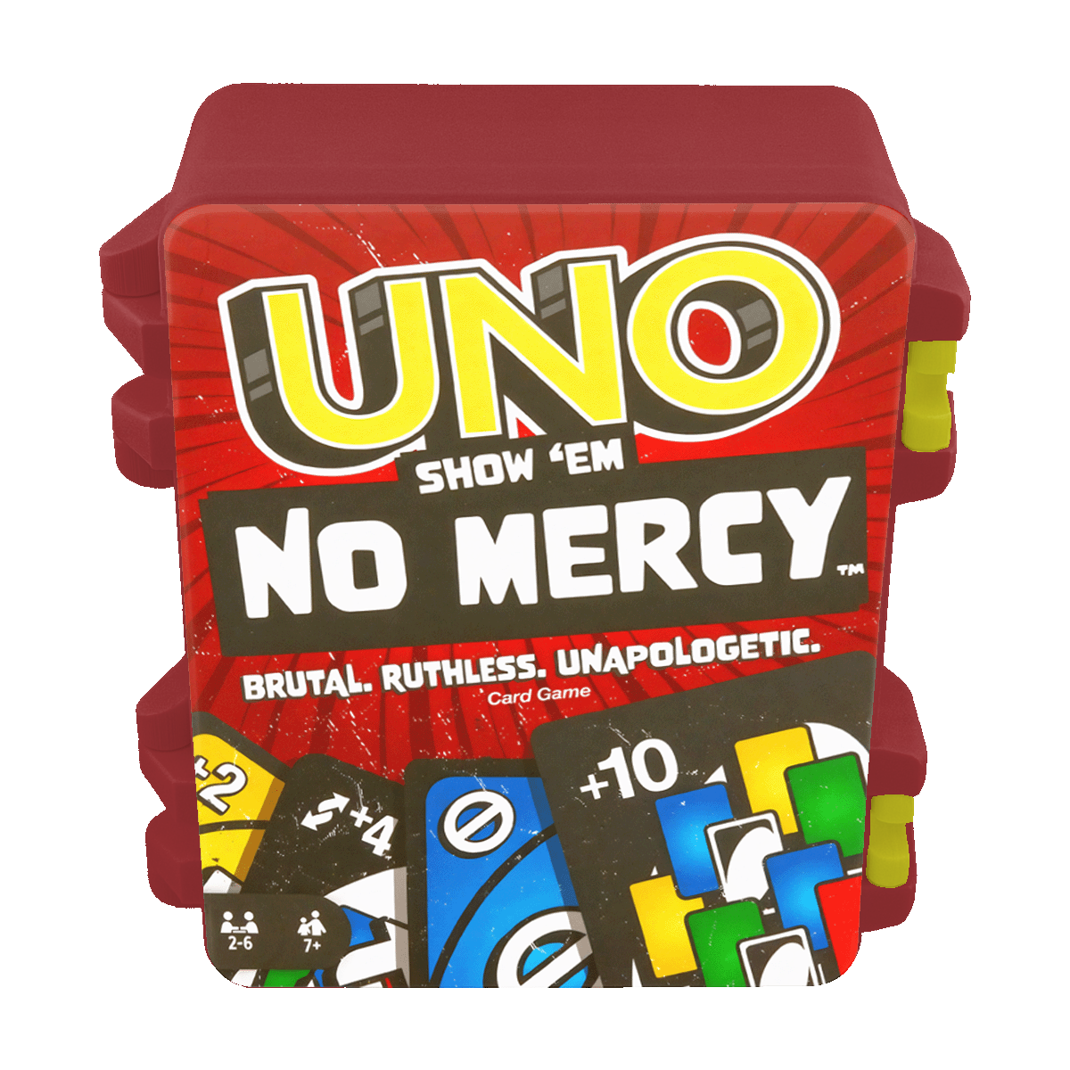UNO No Mercy Storage Case | Snap-Fit | UV Printed