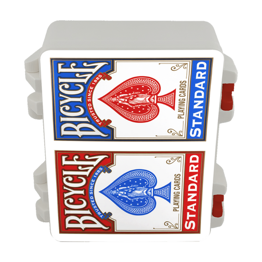 Red and Blue Bicycle Storage Case | Snap-Fit | UV Printed