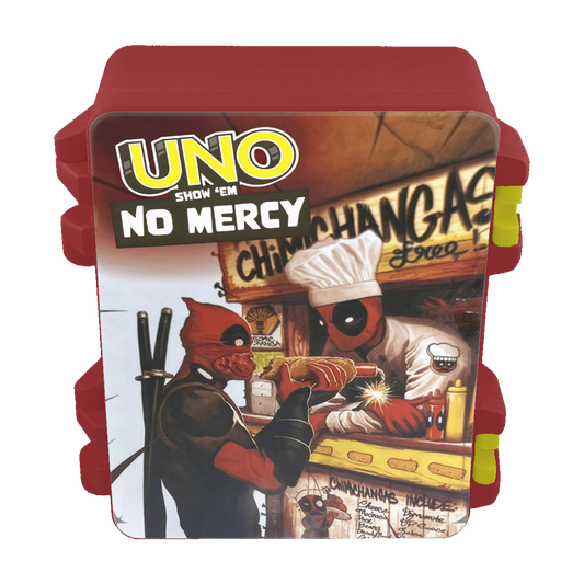 UNO No Mercy Deadpool Storage Case | Snap-Fit | UV Printed