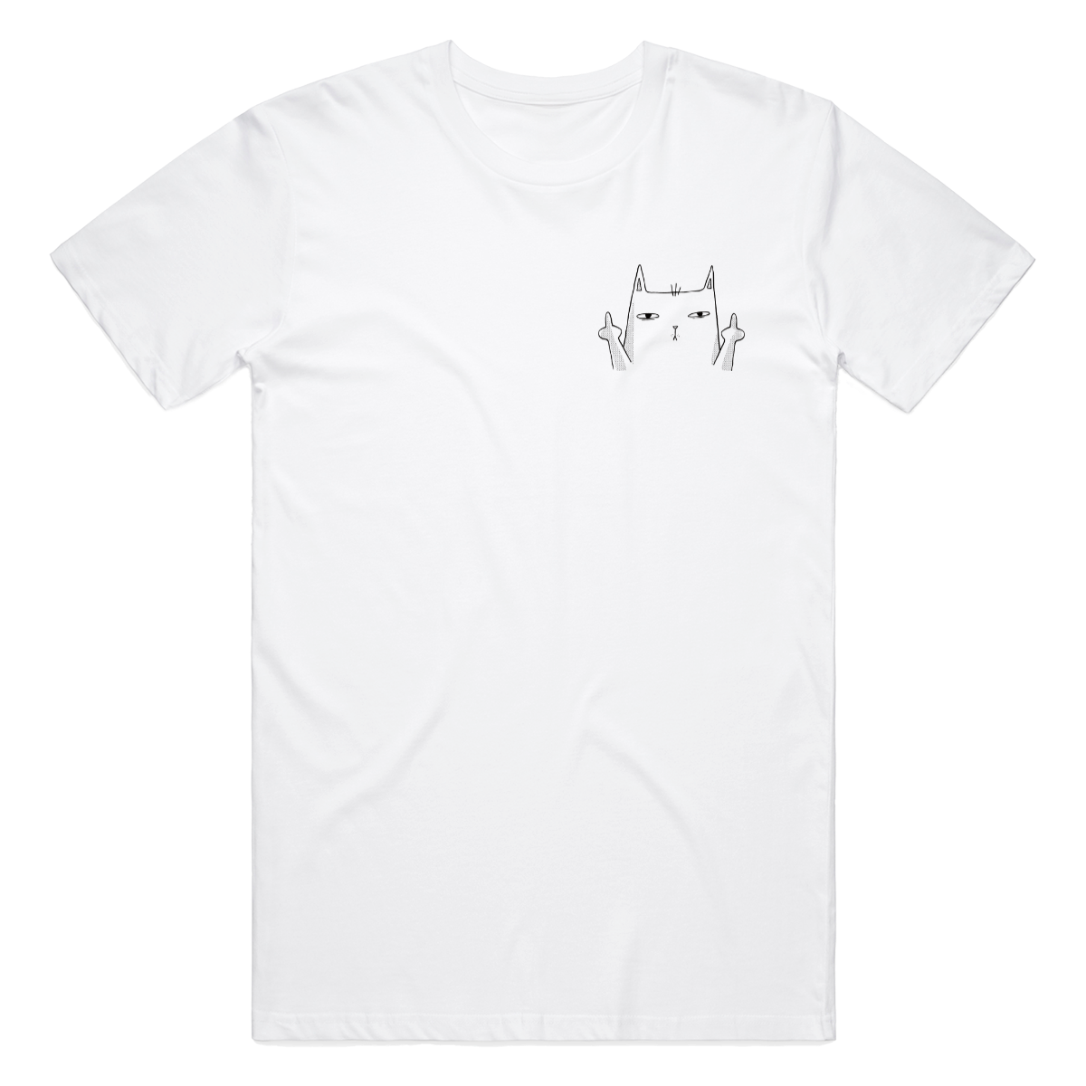 Middle Finger Cat