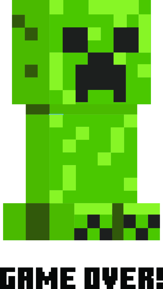 GAME OVER MINECRAFT