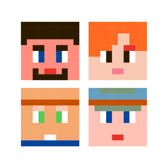 MINECRAFT FACES