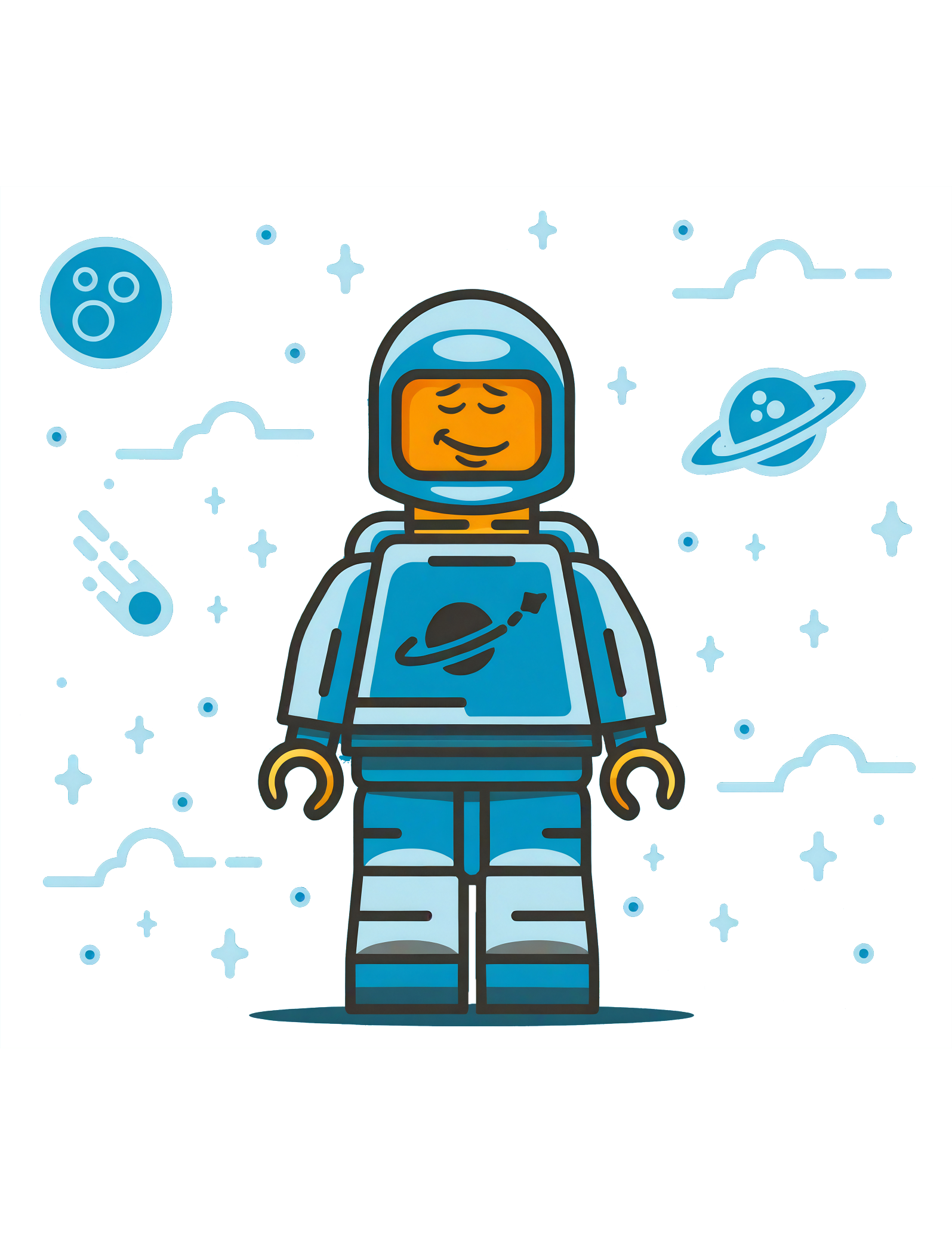 BlueSpacyMan