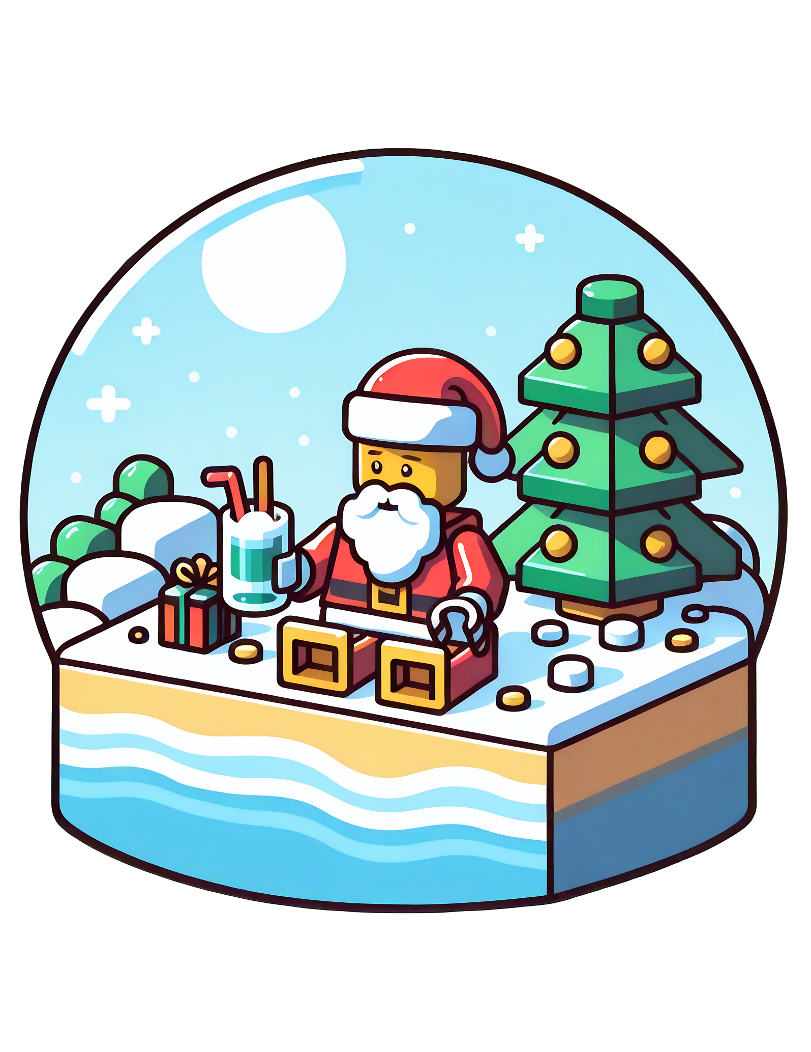 SantaSnowGlobe