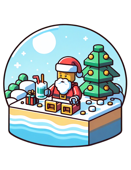 SantaSnowGlobe