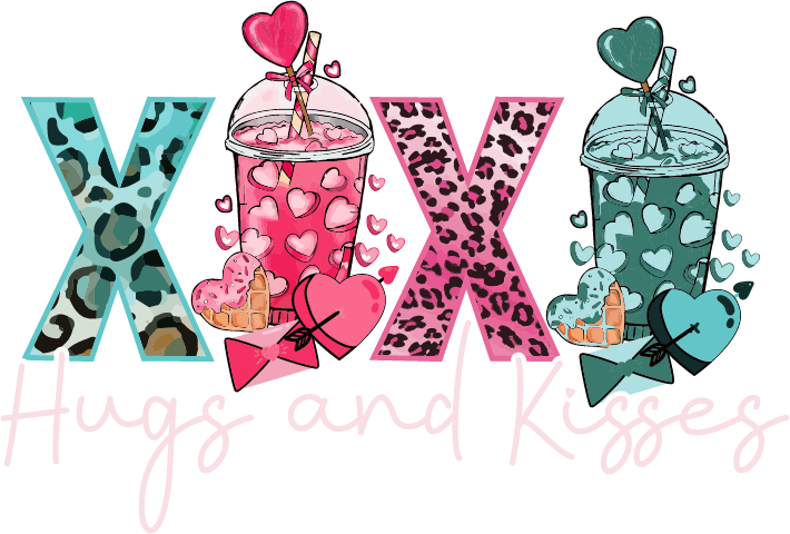 XOXO Hugs and Kisses